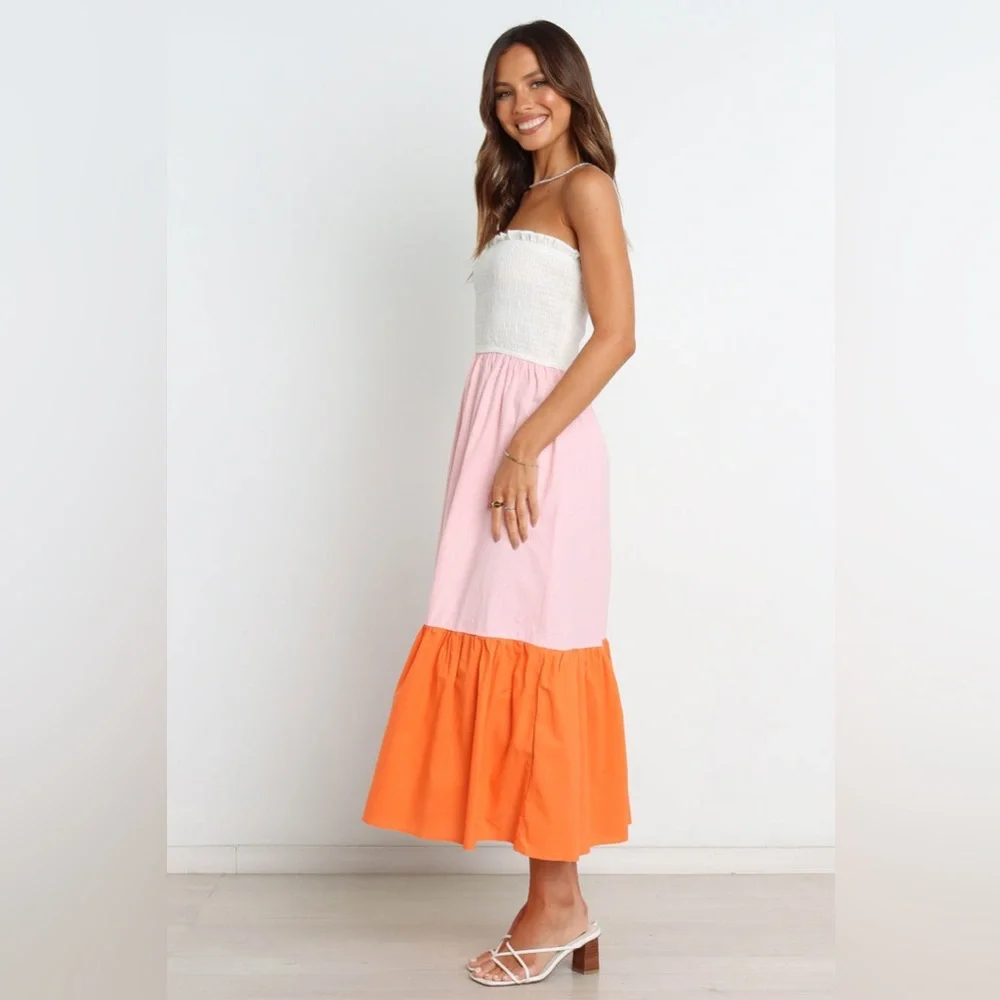 Pink & Orange Midi/Maxi - Picture 3 of 7